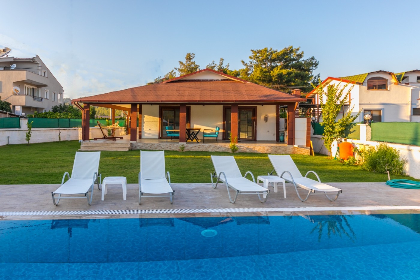 Marmaris Hisarönü'nde Muhteşem Doğada, Özel Havuzlu, Bahçeli Villa
