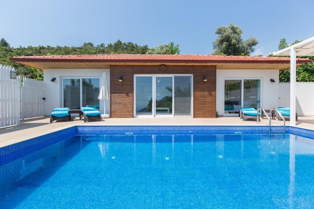 Kaş İslamlar'da Keyif Dolu Doğada, Özel Havuzlu, Kiralık Villa-12090