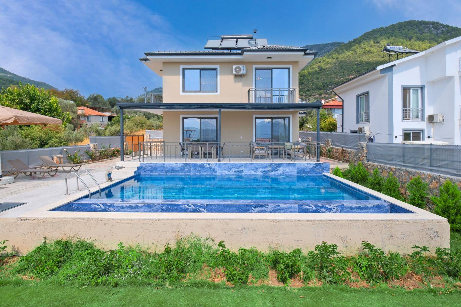 Fethiye İncirköy'de Sakin Doğa İçerisinde, Özel Havuzlu, 3+1 Villa