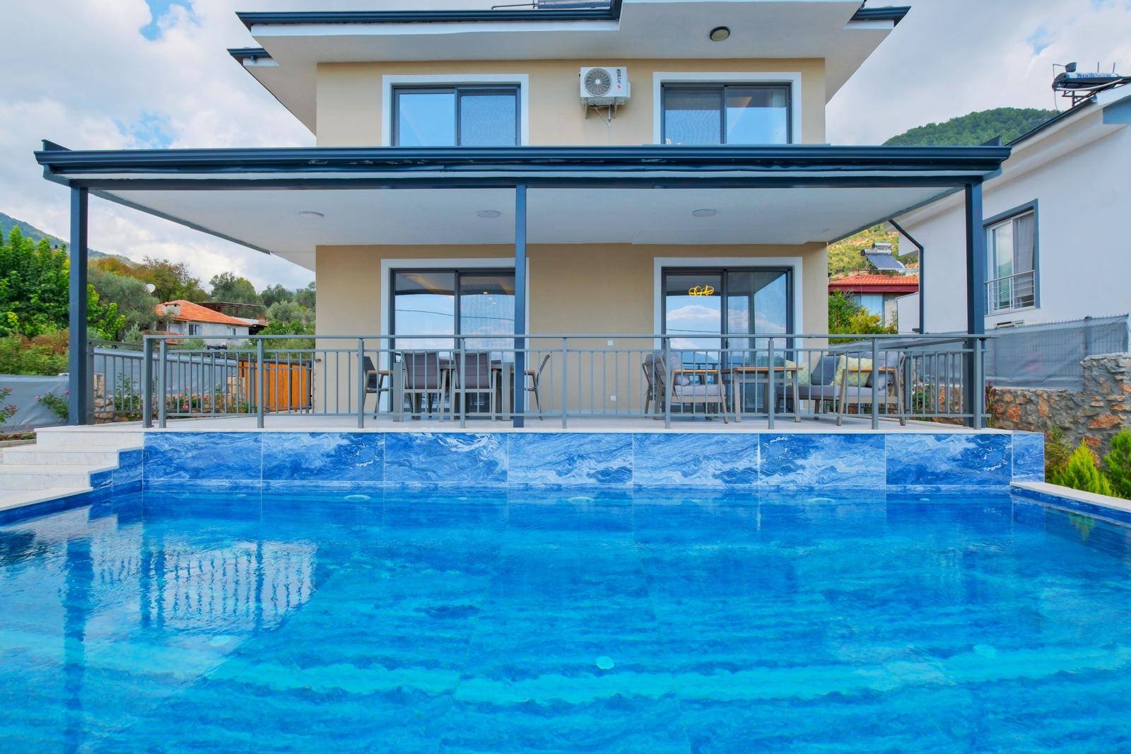 Fethiye İncirköy'de Sakin Doğa İçerisinde, Özel Havuzlu, 3+1 Villa