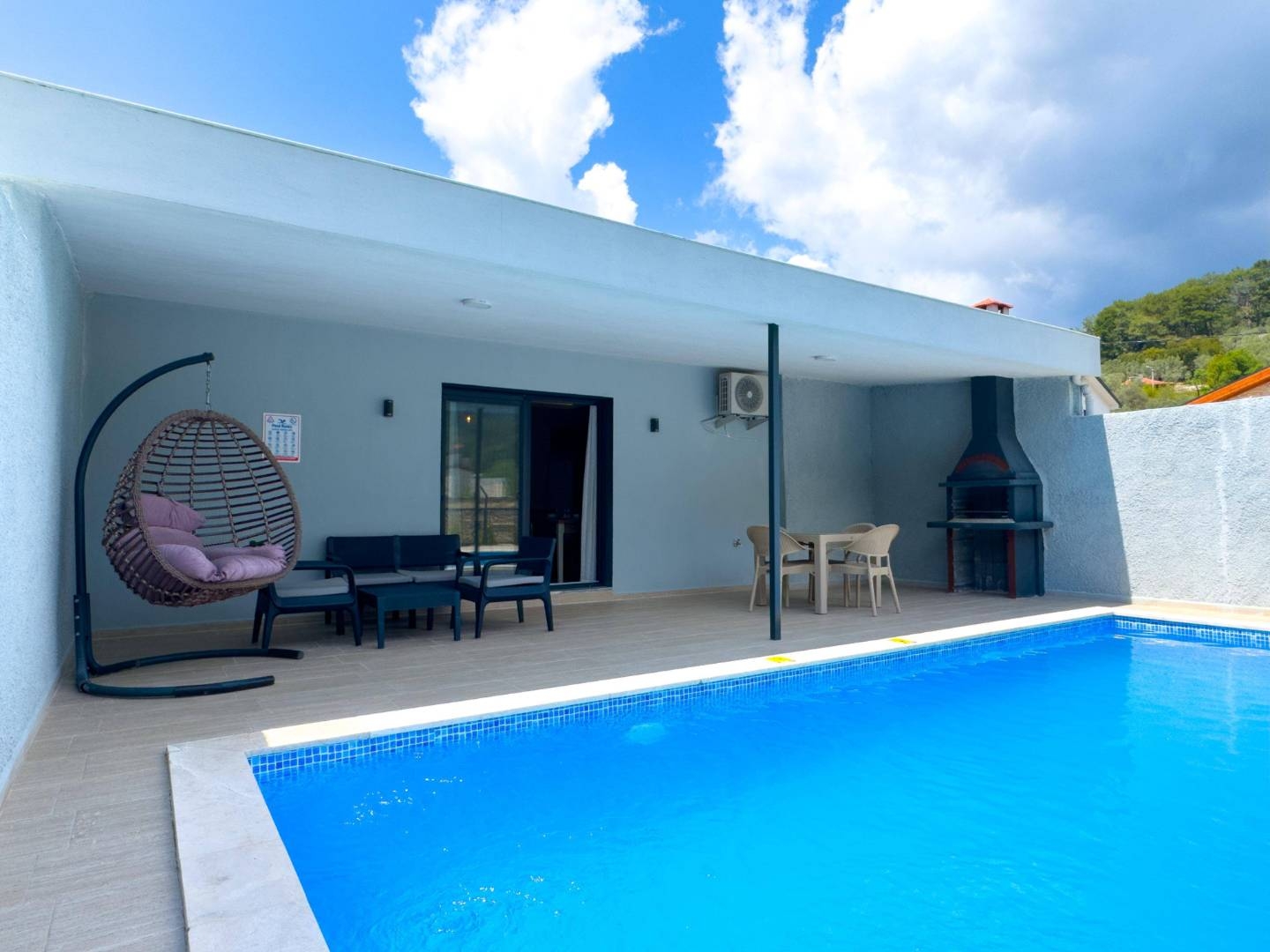 Fethiye Kızılbel'de Balayı Çiftlerine Uygun, Özel Havuzlu, İkiz Villa