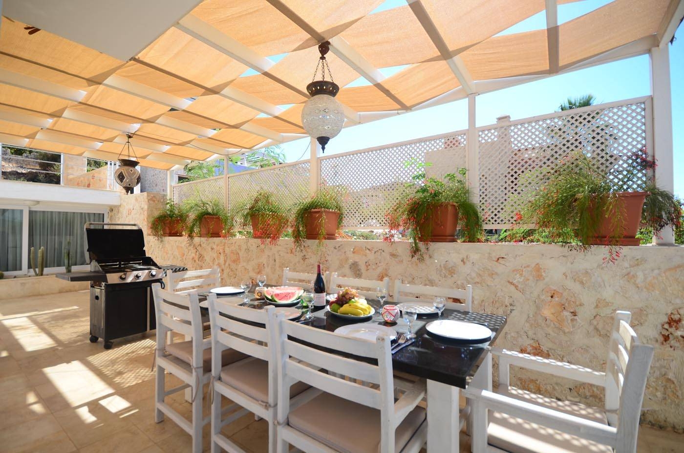 Kaş Kalkan'da Merkezi Konumda, Özel Havuzlu, Jakuzili Villa