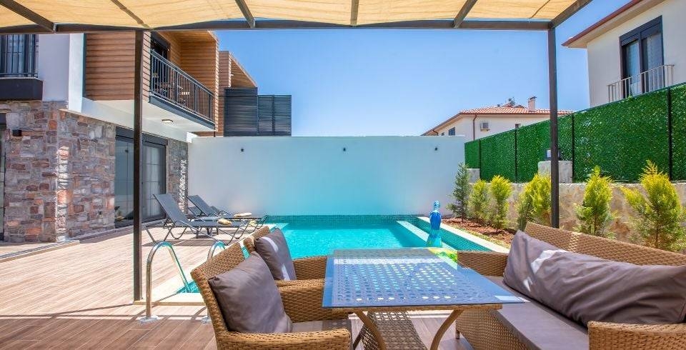 Kaş Andifli'de Elverişli Konumda, Özel Havuzlu, 4 Kişilik Villa