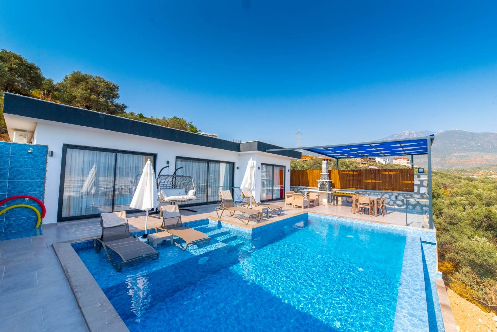 Kaş Çavdır'da Doğa İçerisinde, Özel Havuzlu, 5 Kişilik Villa