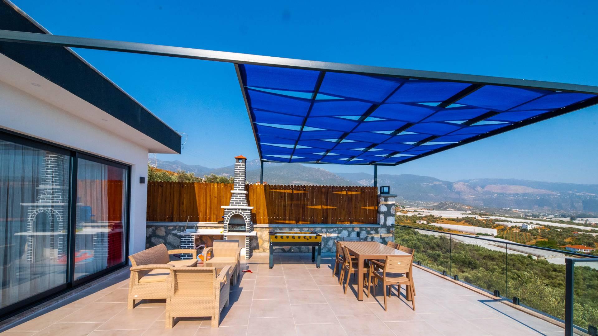 Kaş Çavdır'da Doğa İçerisinde, Özel Havuzlu, 5 Kişilik Villa-43908