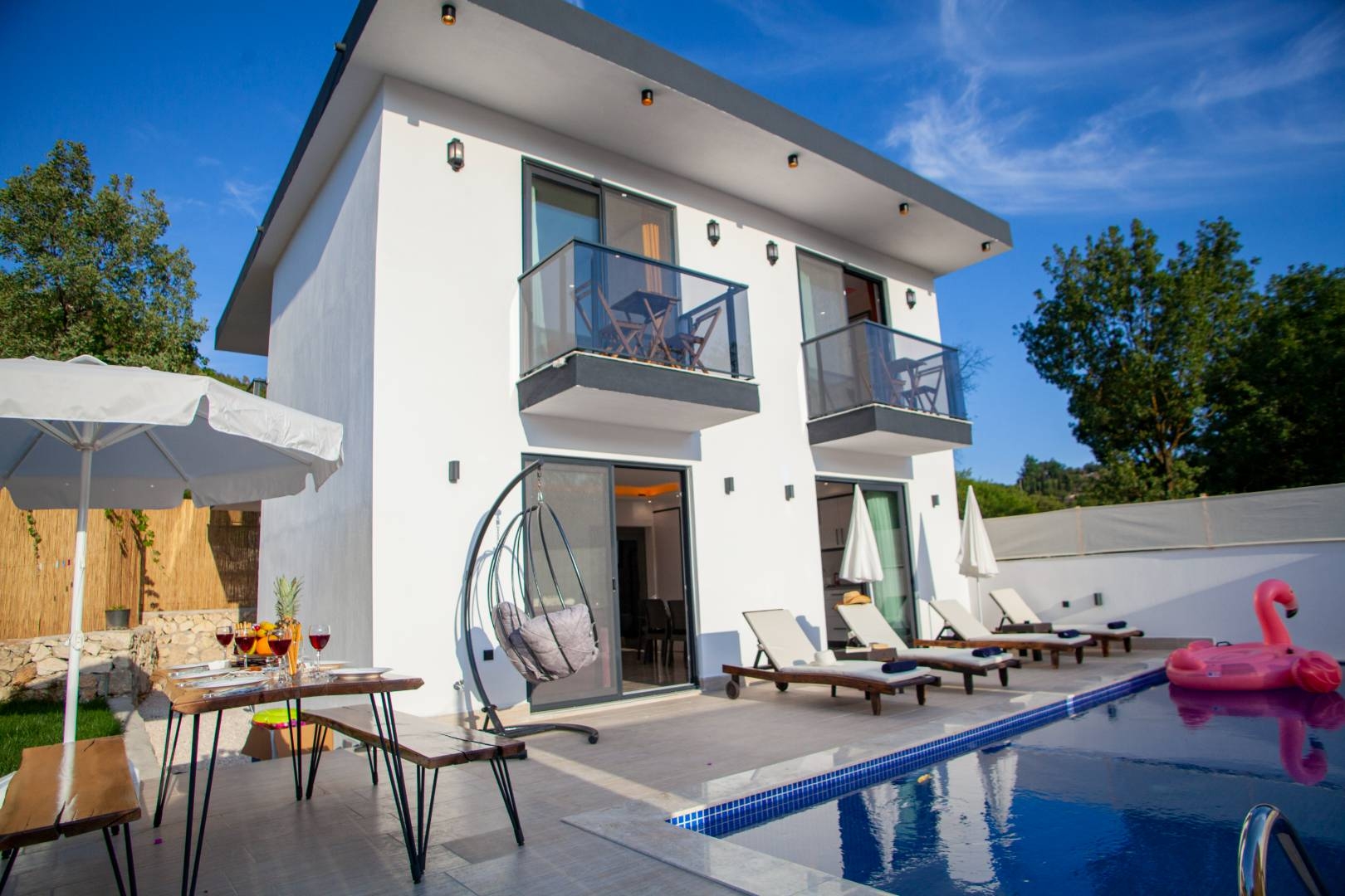 Kaş Çukurbağ'da Muhteşem Doğada, Özel Havuzlu, Ferah Villa