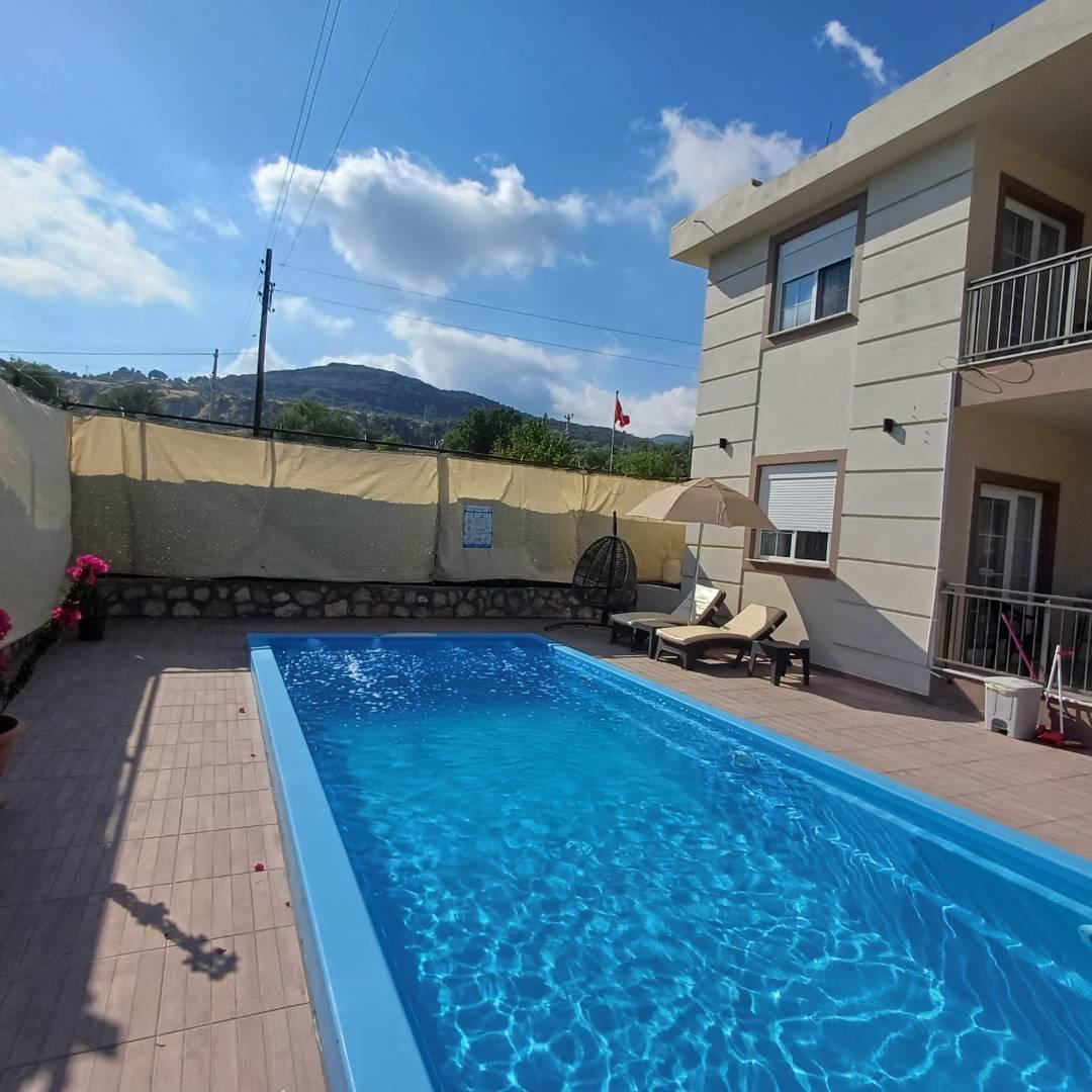 Kaş İkizce'de Geniş Ailelere Uygun, Özel Havuzlu, Kiralık Villa-43395