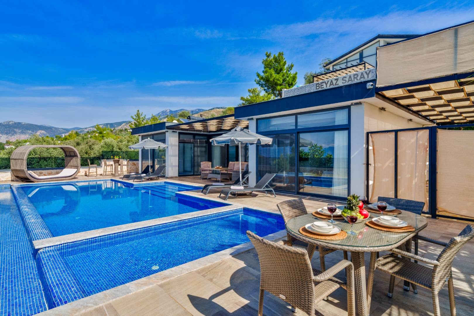 Kaş İslamlar'da Doğa İle İç İçe, Özel Havuzlu, Jakuzili Villa