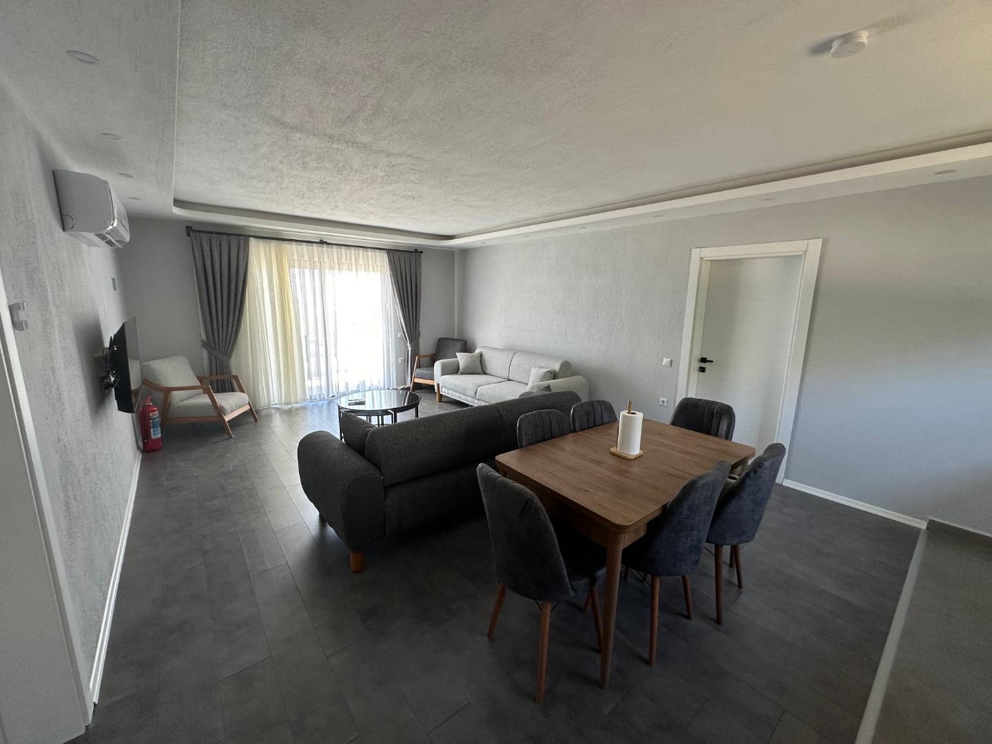 Kaş Üzümlü'de Doğa Manzaralı, 5 Kişilik, 2+1 Apart