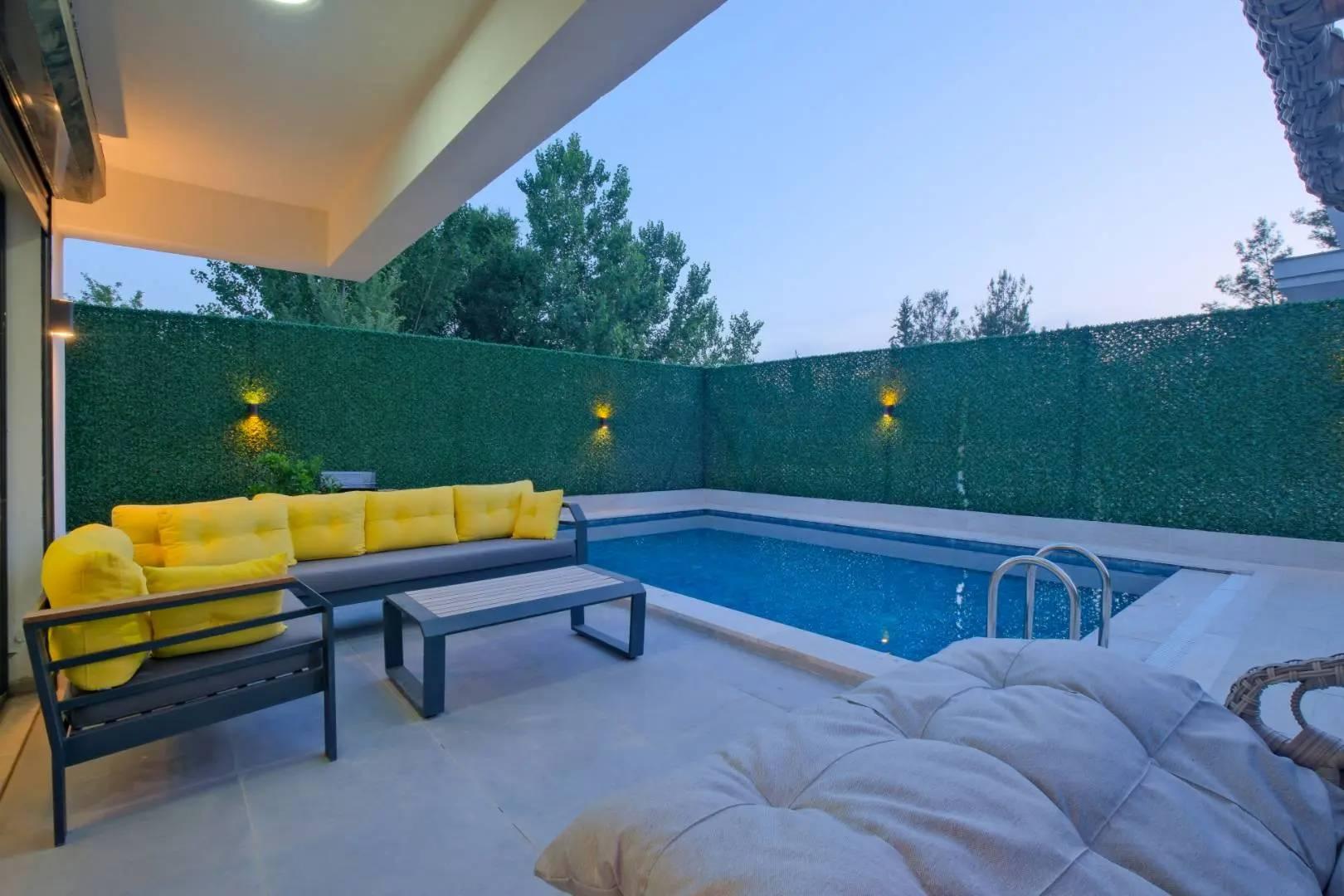 Muğla Seydikemer'de Doğa İçerisinde, Özel Havuzlu, 6 Kişilik Villa-43283