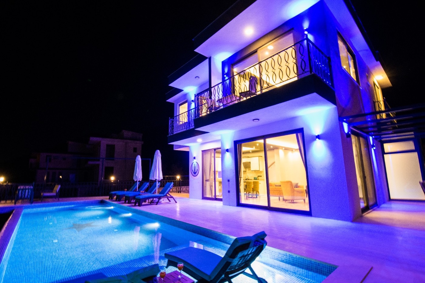 Kalkan Ulugöl'de Doğa ve Deniz Manzaralı, Özel Havuzlu, Lüks Villa