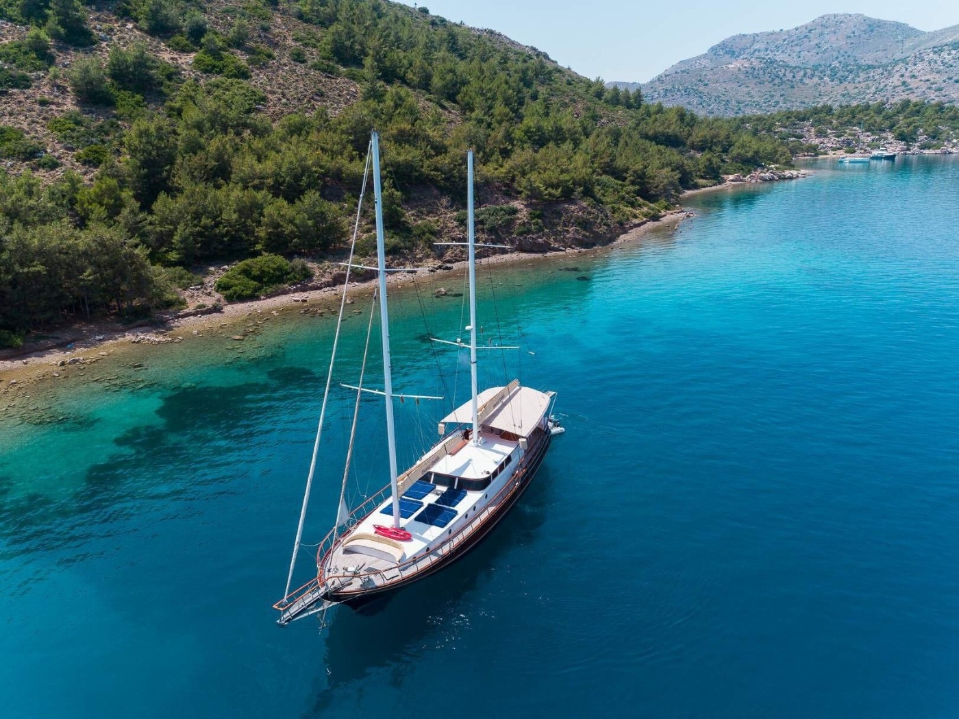 Marmaris'in Doğal Güzellikleri Arasında, 10 Kişilik, Geniş Gulet