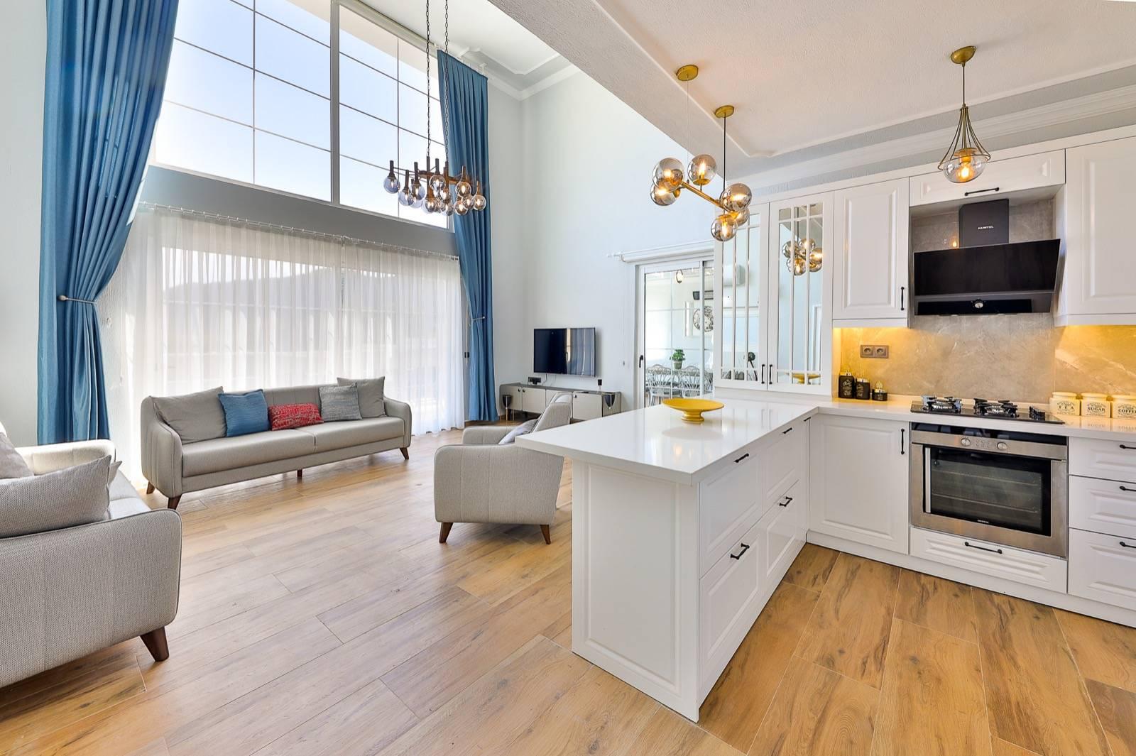 Kaş Bezirgan'da Doğa İçerisinde, 2+1, Lüks Kiralık Villa-28186