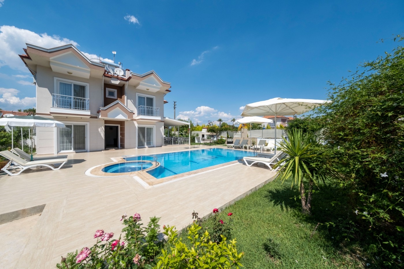 Dalyan'da İztuzu Plajına Yakın, Özel Havuzlu, 8 Kişilik Villa