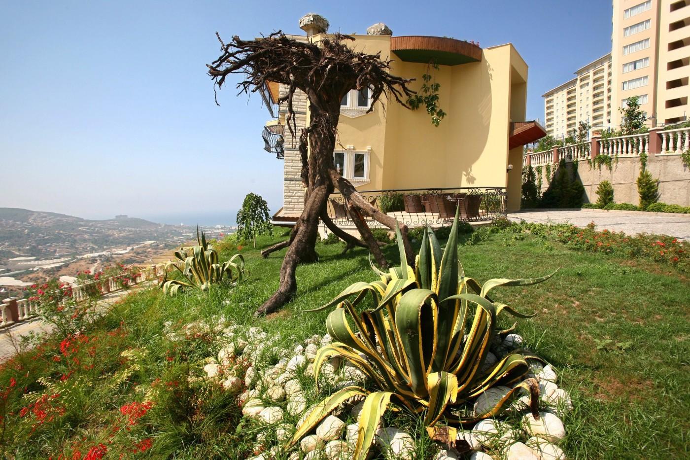 Alanya Kargıcak'ta Havuzlu, Ücretsiz Aquaparklı, Lüks Tatil Evi-14262