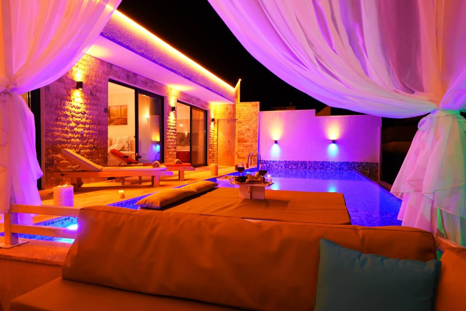 Kaş İslamlar'da Deniz ve Doğa Manzaralı, Özel Havuzlu, Lüks Villa-26648