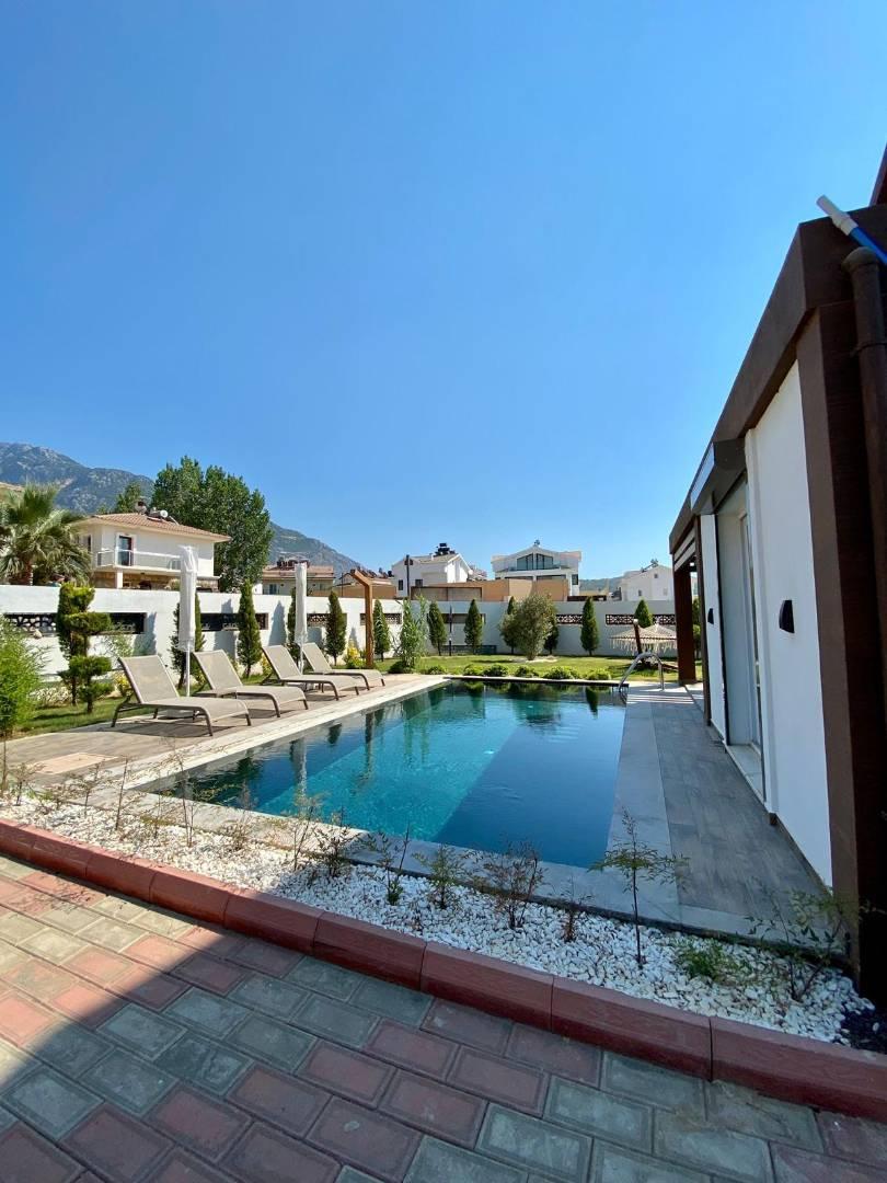 Fethiye Ölüdeniz'de Doğa İçerisinde, Özel Havuzlu, 8 Kişilik Villa-26077