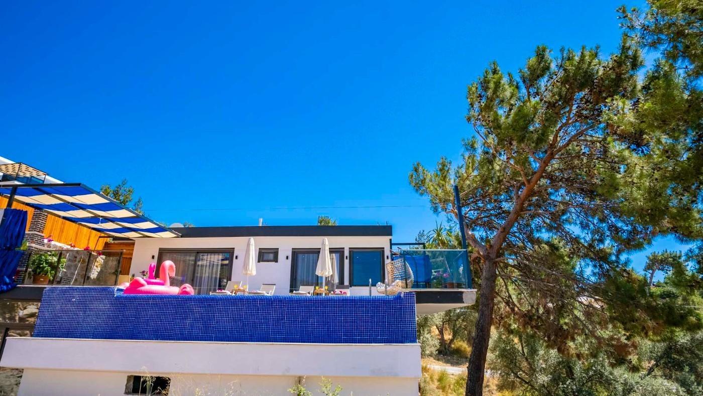 Kalkan Akbel'de Merkezi Konumda, Özel Havuzlu, Şık Villa-23536