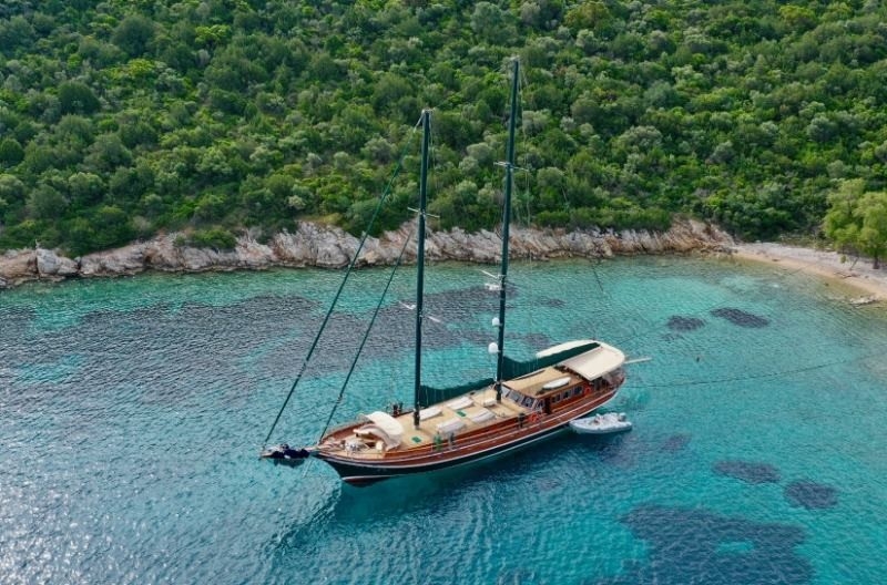 Bodrum'da Huzur Dolu Maviliklerde, 8 Kişilik, Bakımlı Gulet