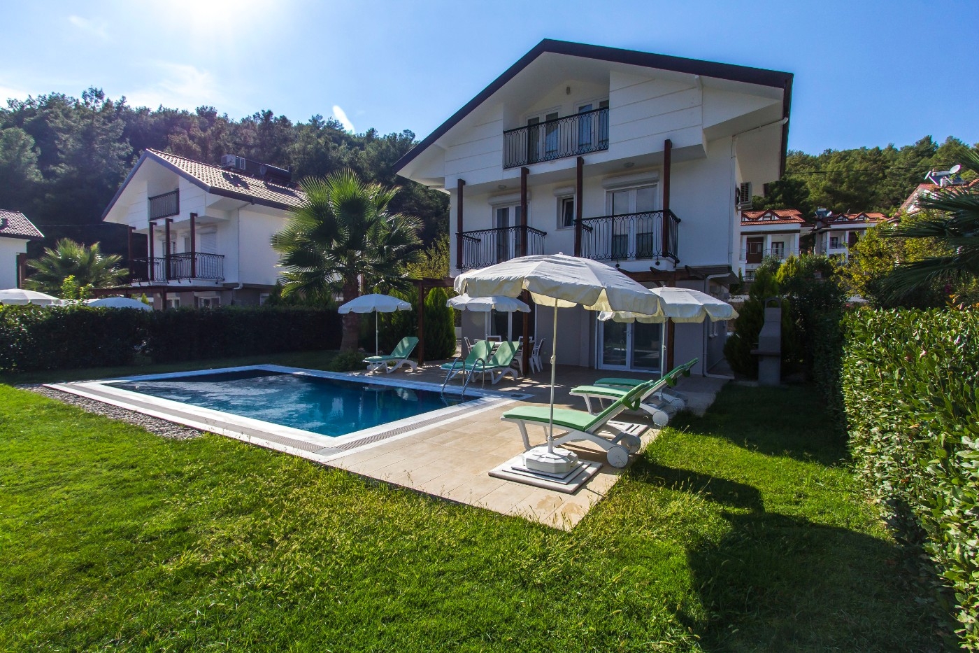 Fethiye Ölüdeniz'de Denize Yakın, Özel Havuzlu, 8 Kişilik Villa