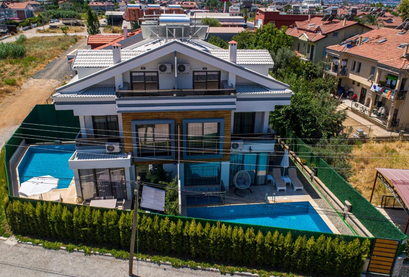 Muğla Fethiye'de Modern İç Dizayna Sahip, Özel Havuzlu, Lüks Villa-16327