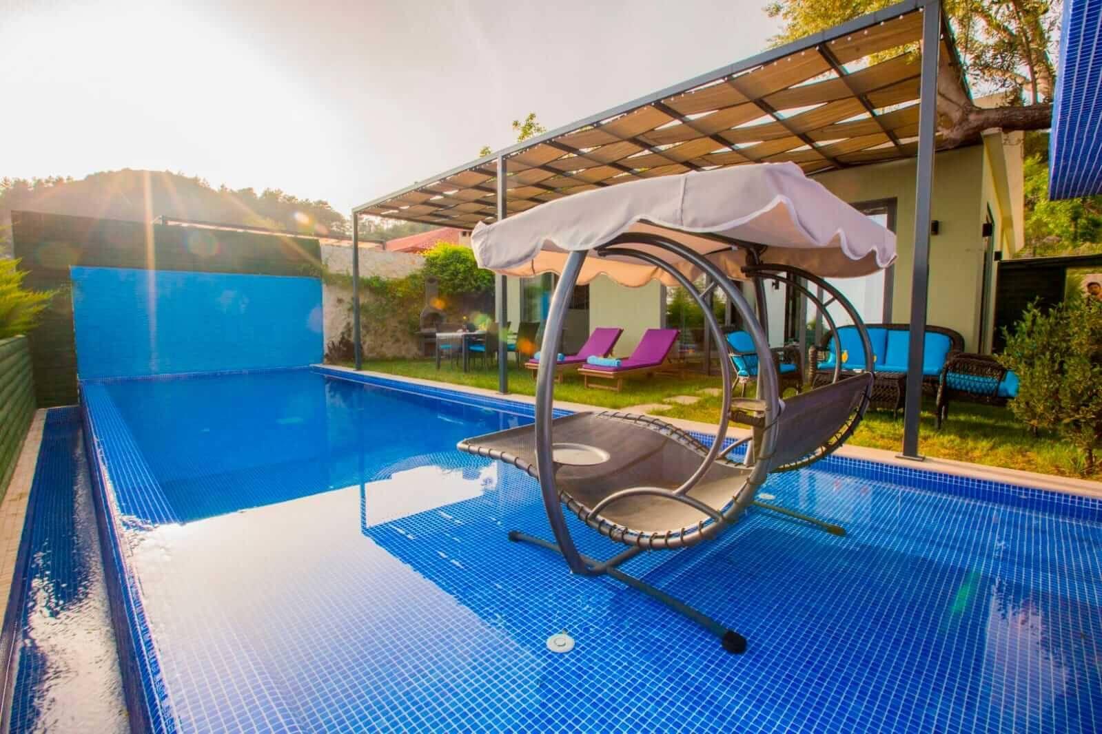 Kaş İslamlar'da Huzurlu Doğa İçinde, Özel Havuzlu, Balayı Villası-30347