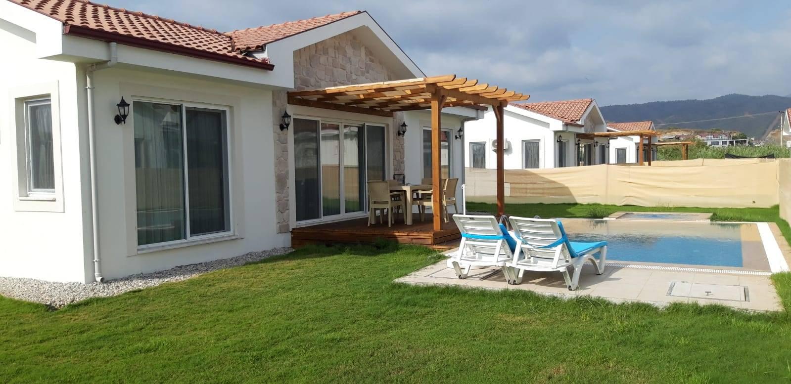 Fethiye Karagedik'te Geniş Bahçeli, Plaja Yakın, 4 Kişilik Villa-29597