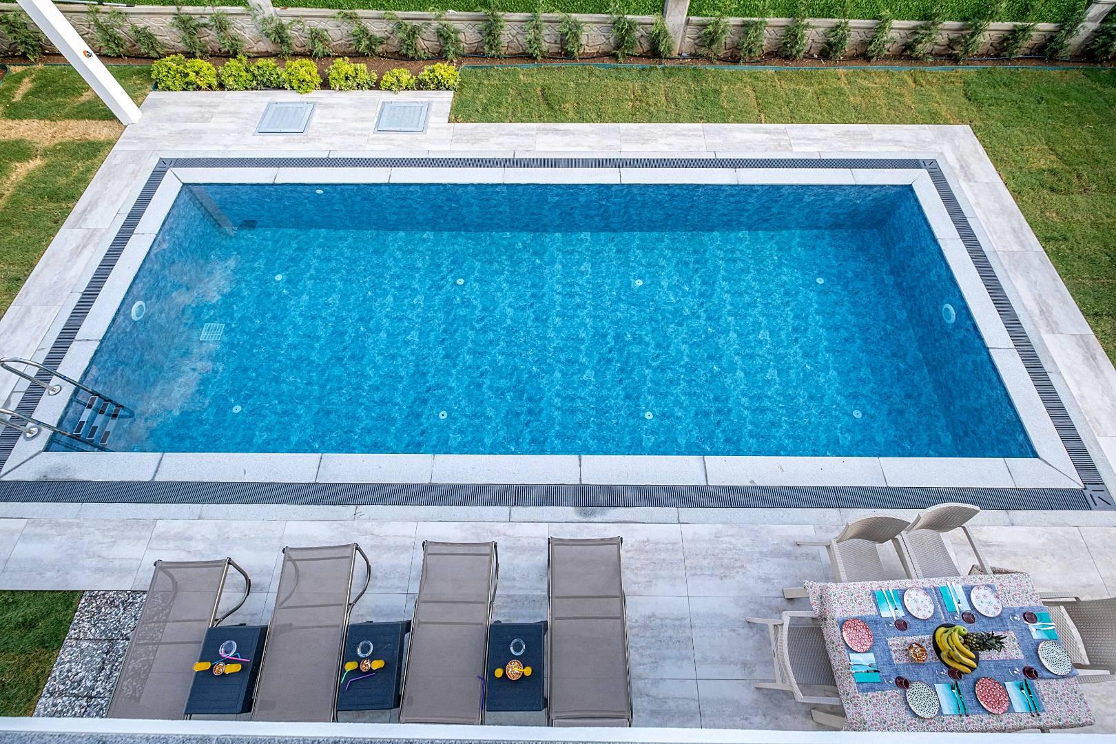 Fethiye İnlice'de Kalabalık Ailelere Uygun, Özel Havuzlu, Lüks Villa-29564