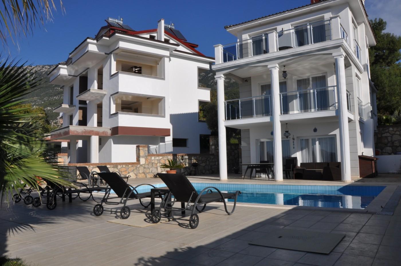 Fethiye Ölüdeniz'de Aile Gruplarına Uygun, Özel Havuzlu, Estetik Villa-16835