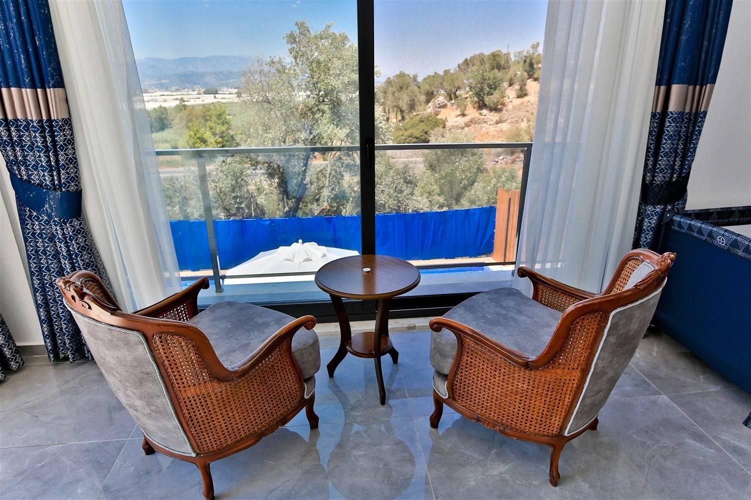 Kaş Patara'da Nezih Konumda, Özel Havuzlu, Modern Villa-25701