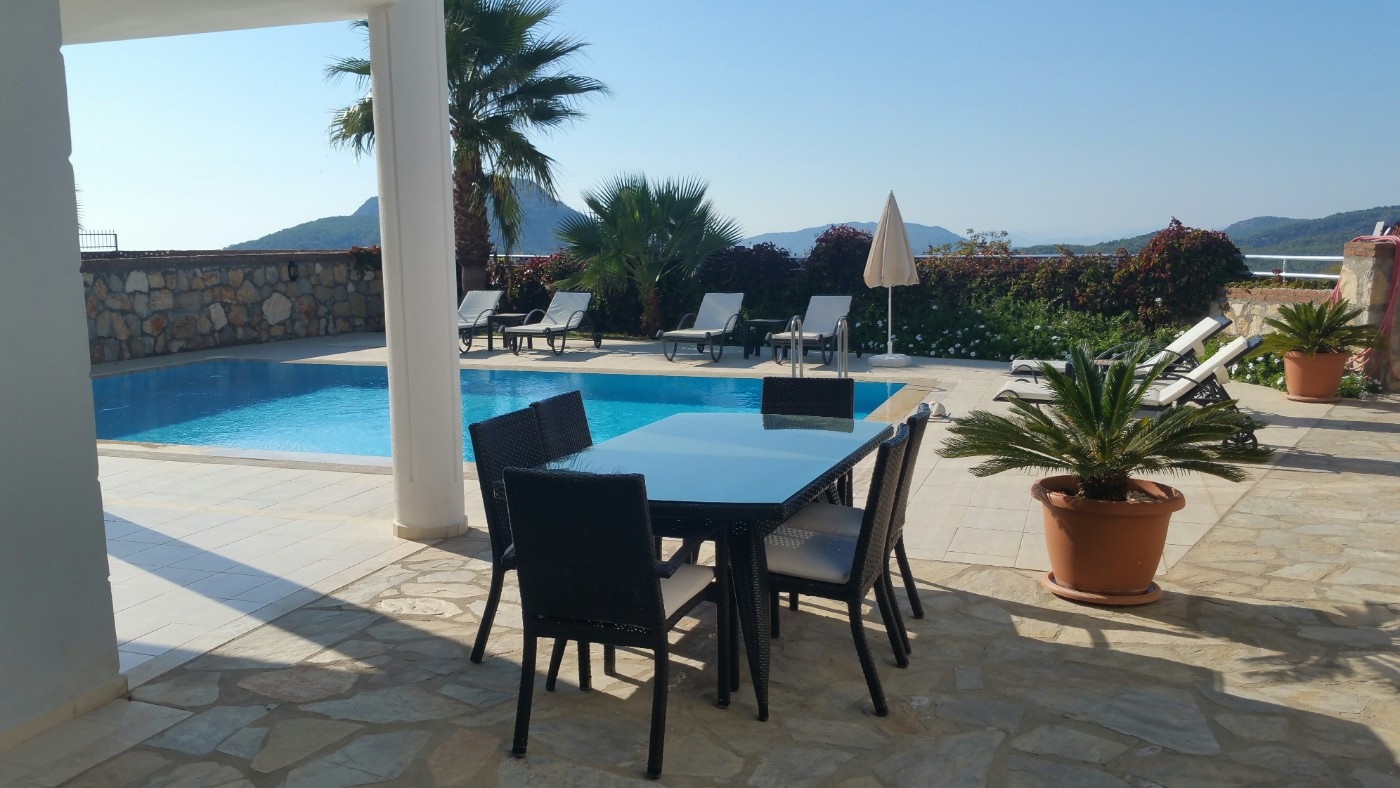 Fethiye Ölüdeniz'de Aile Gruplarına Uygun, Özel Havuzlu, Estetik Villa