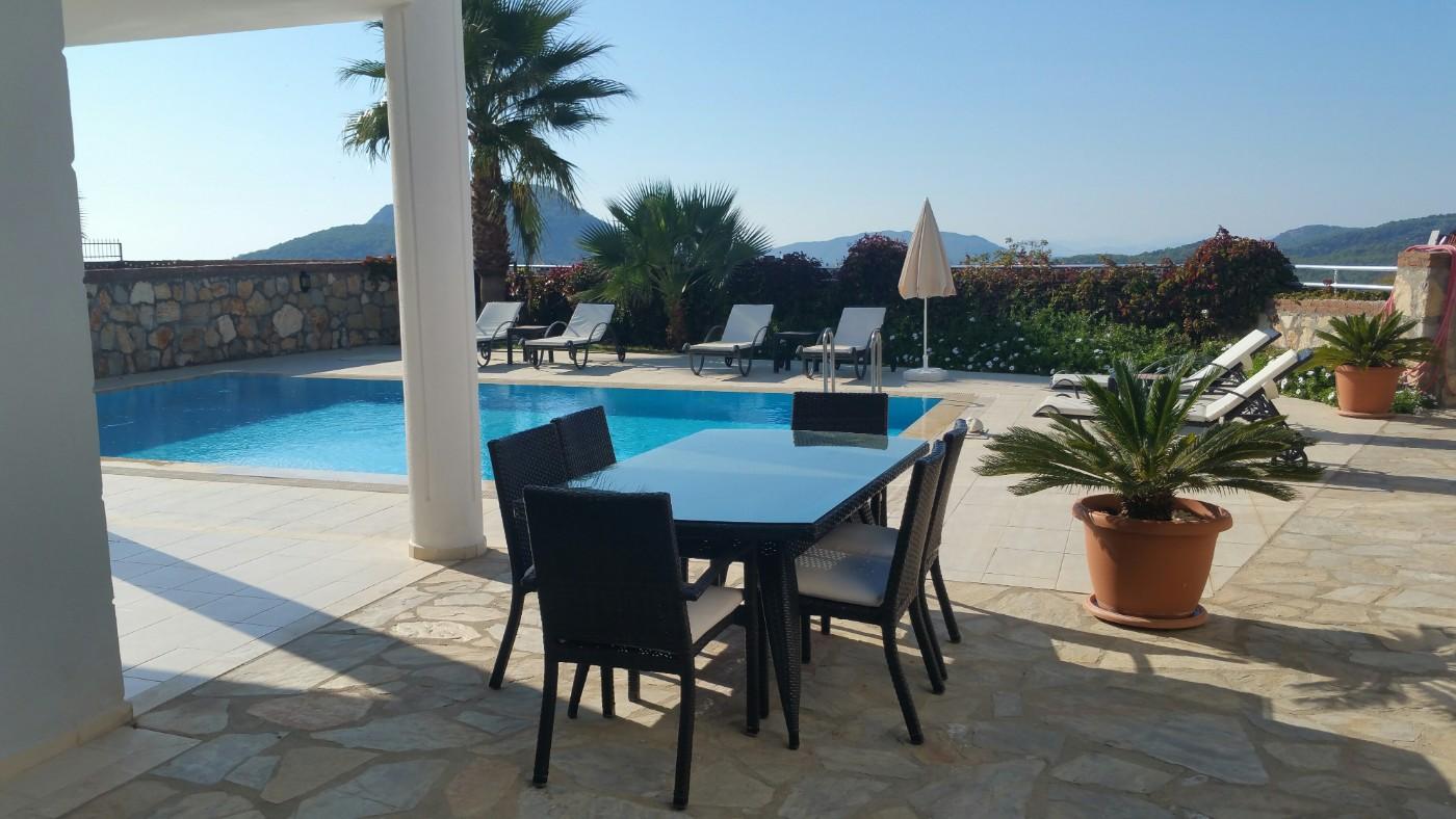 Fethiye Ölüdeniz'de Aile Gruplarına Uygun, Özel Havuzlu, Estetik Villa-16835