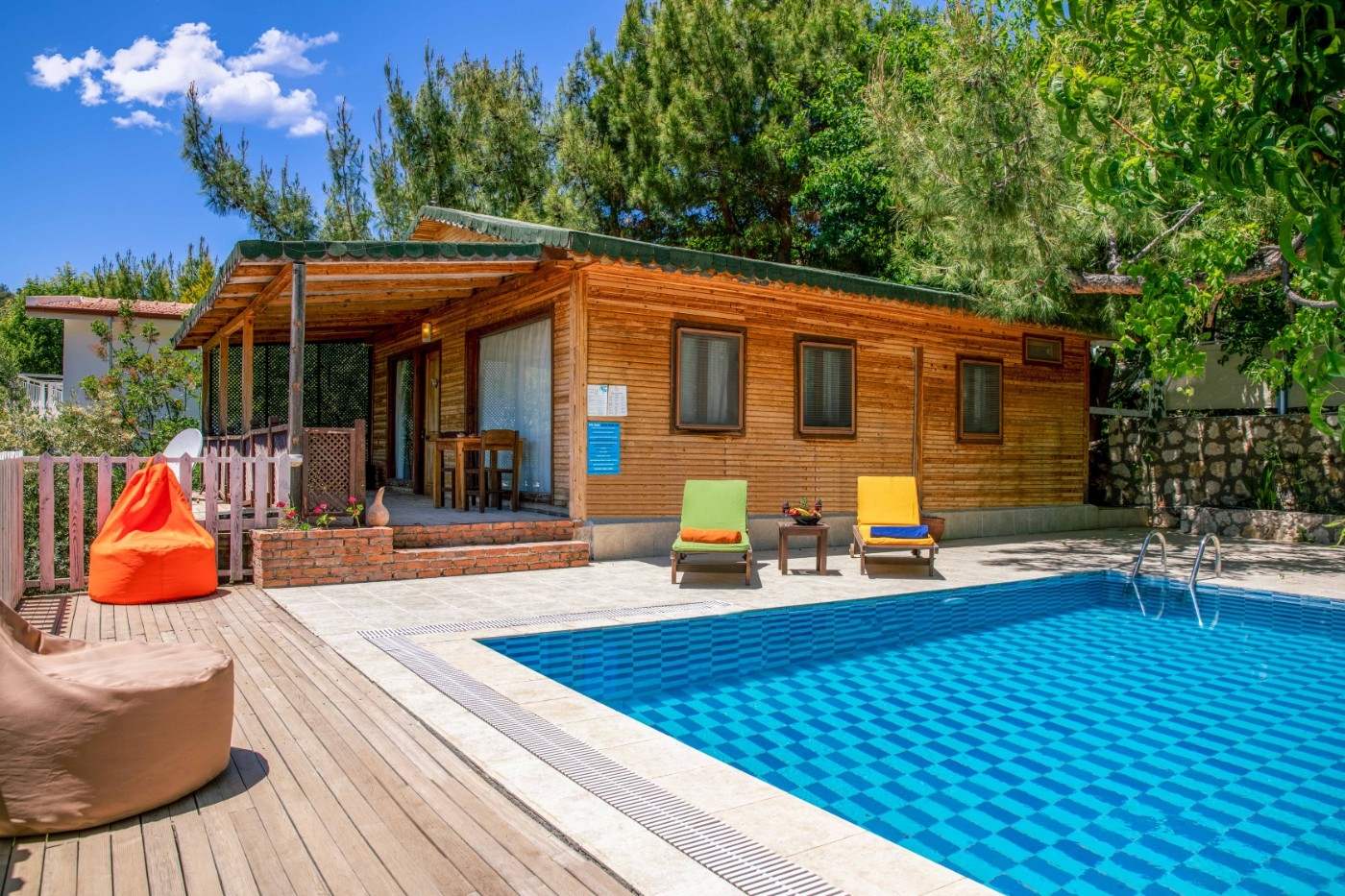 Kaş İslamlar'da Doğa İle İç İçe, Özel Havuzlu, Lüks Villa