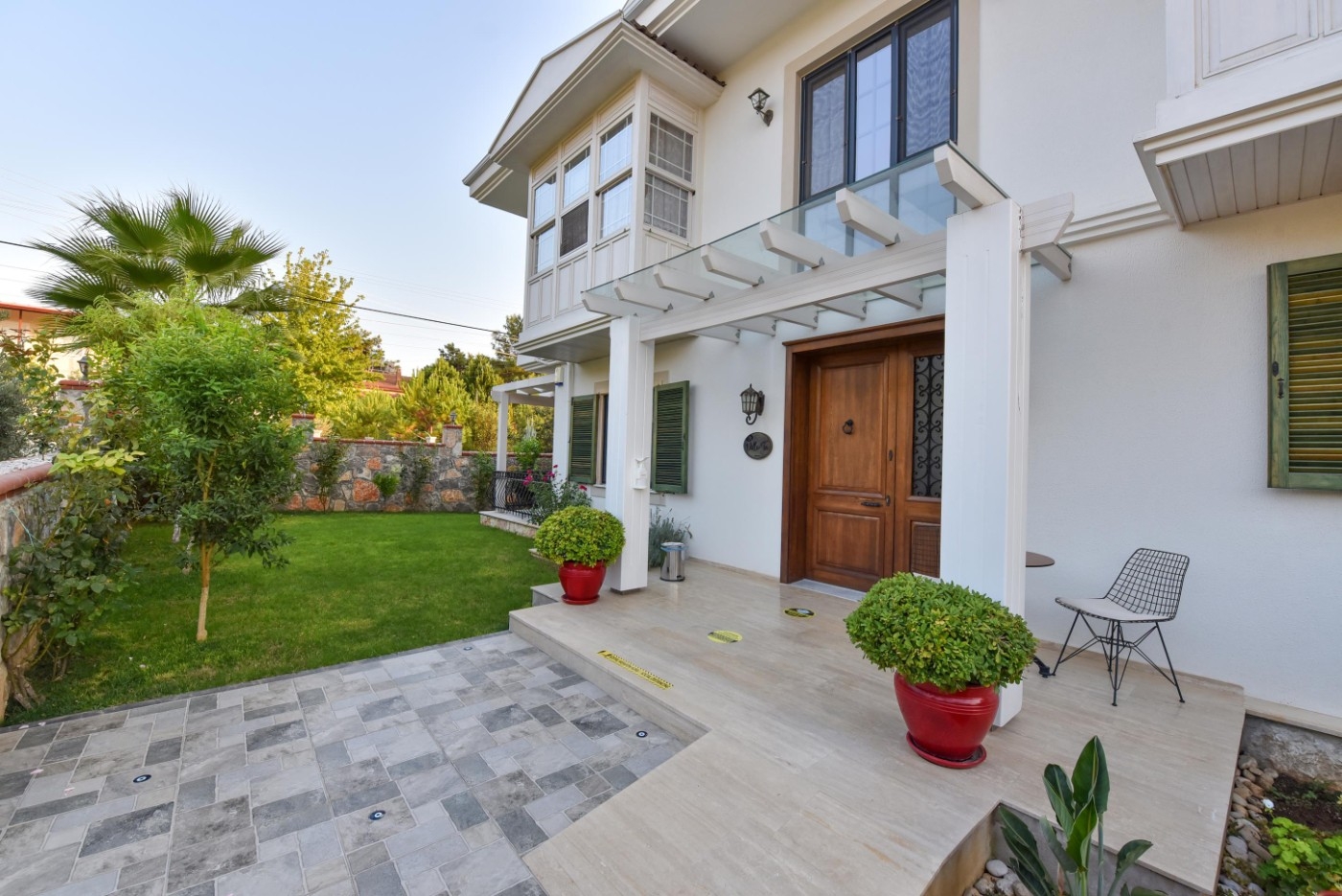 Fethiye Çiftlik'te Muhteşem Konfora Sahip, Özel Havuzlu, Şık Villa