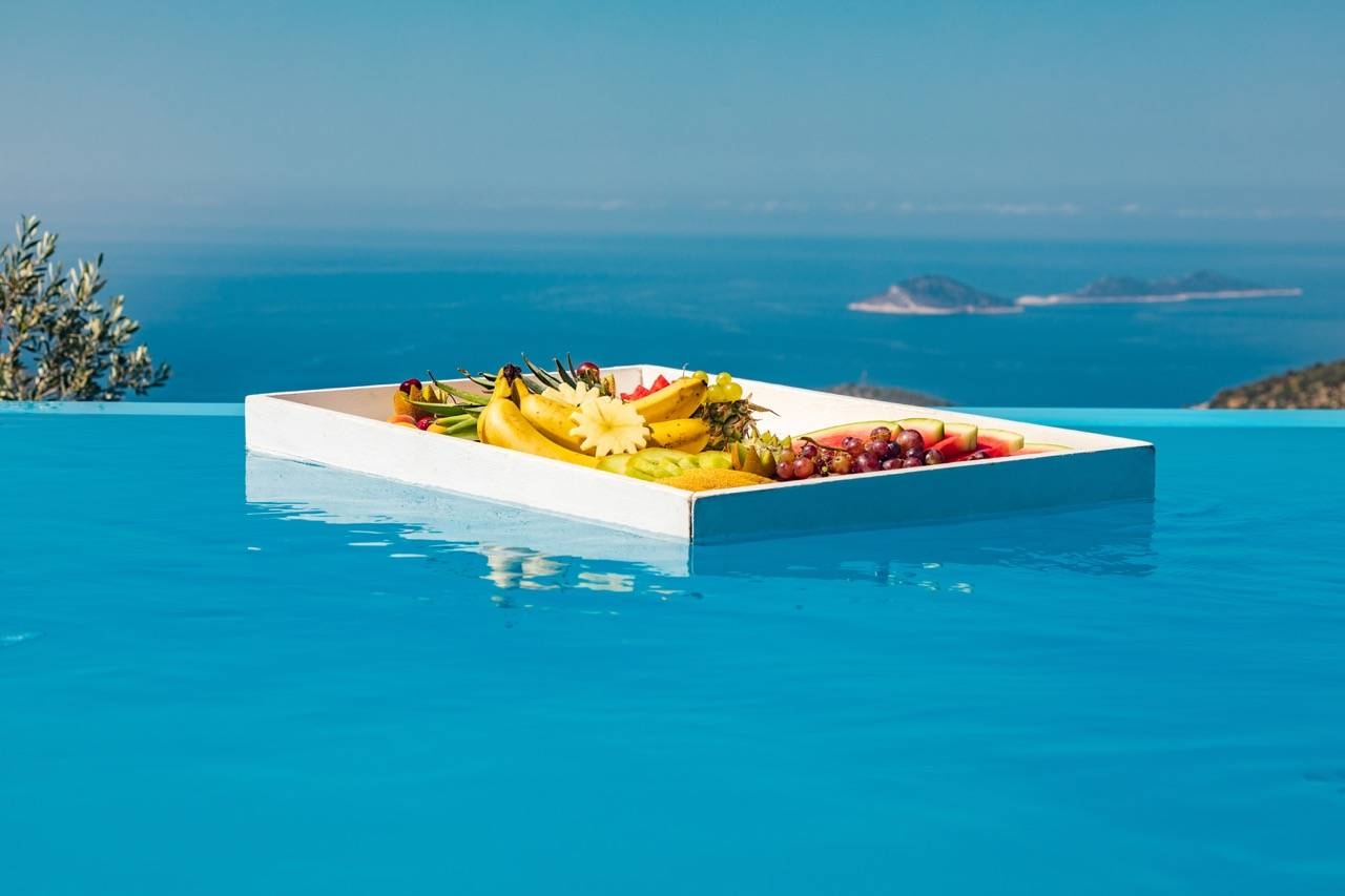 Kaş İslamlar'da Balayı Çiftlerine Uygun, Özel Havuzlu, Tiny House