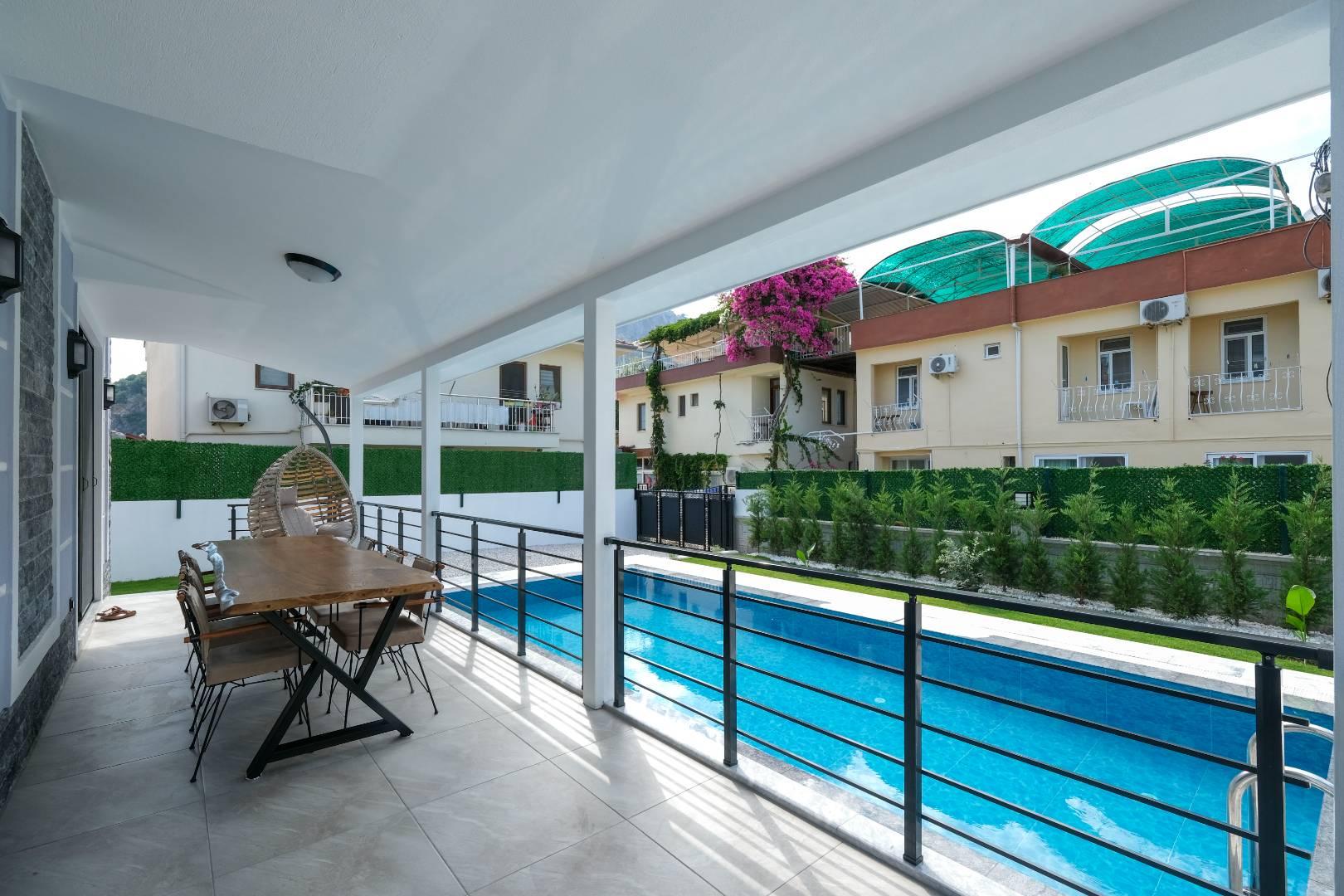 Ortaca Dalyan'da Nehir Kenarında, Özel Havuzlu, Jakuzili, Lüks Villa-29300