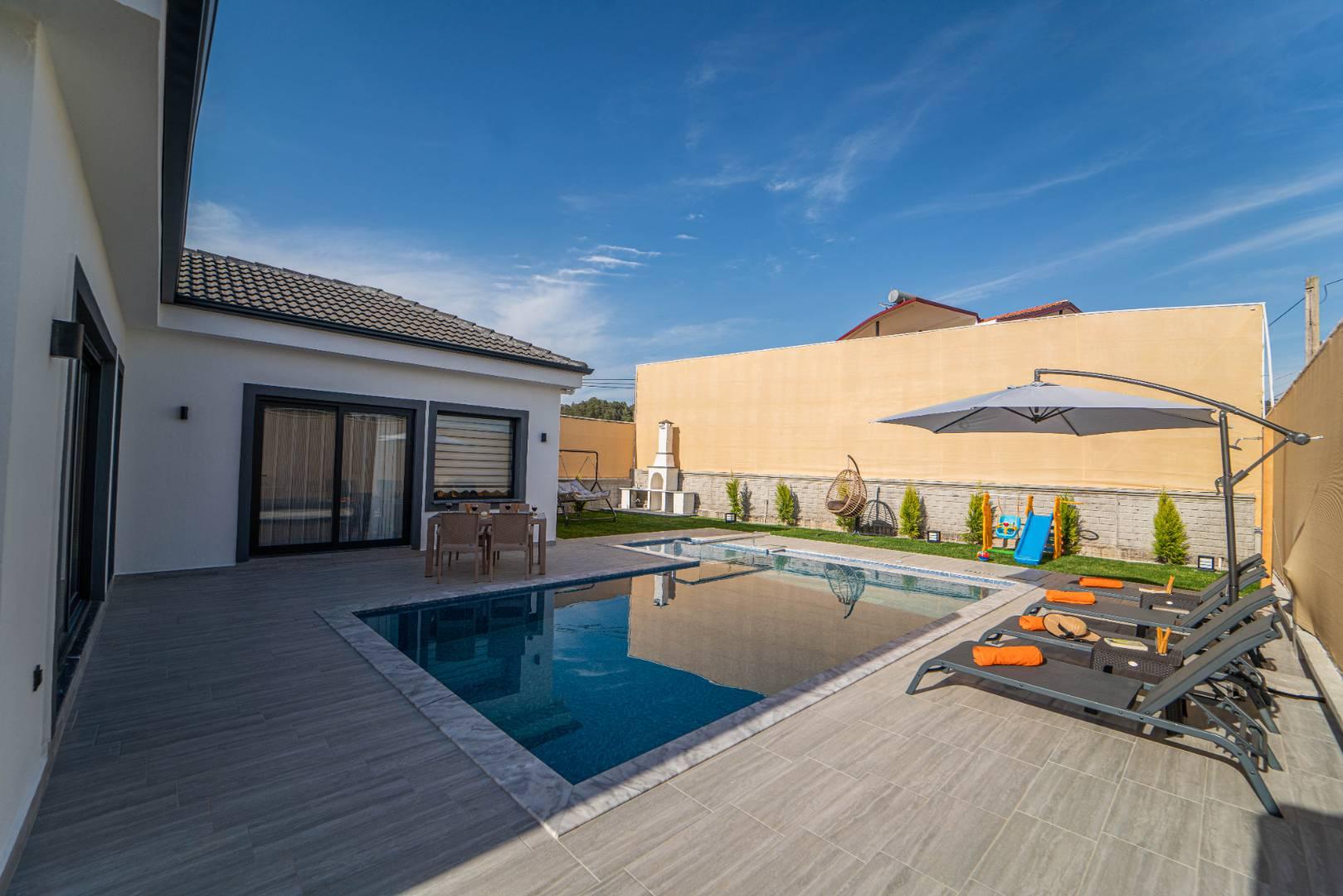 Fethiye Yanıklar'da Doğayla İç İçe, Özel Havuzlu, Jakuzili Villa-26079