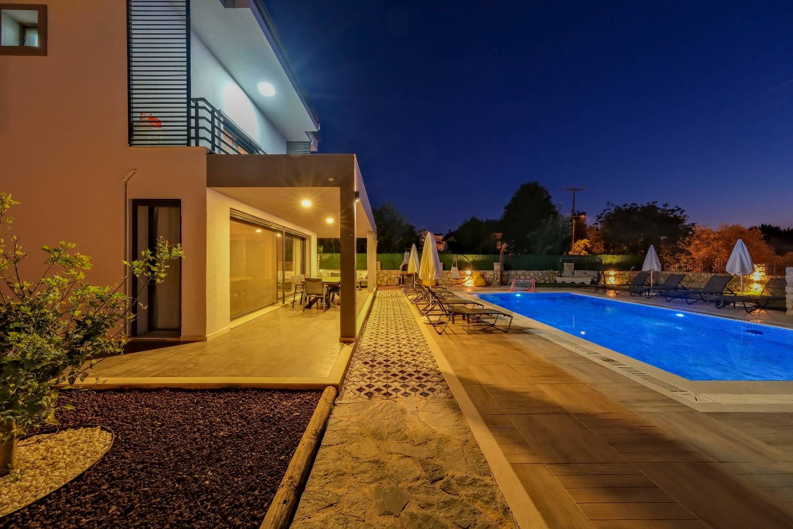 Fethiye Ölüdeniz'de Özel Havuzlu, Yerden Isıtmalı, Lüks Tatil Villası