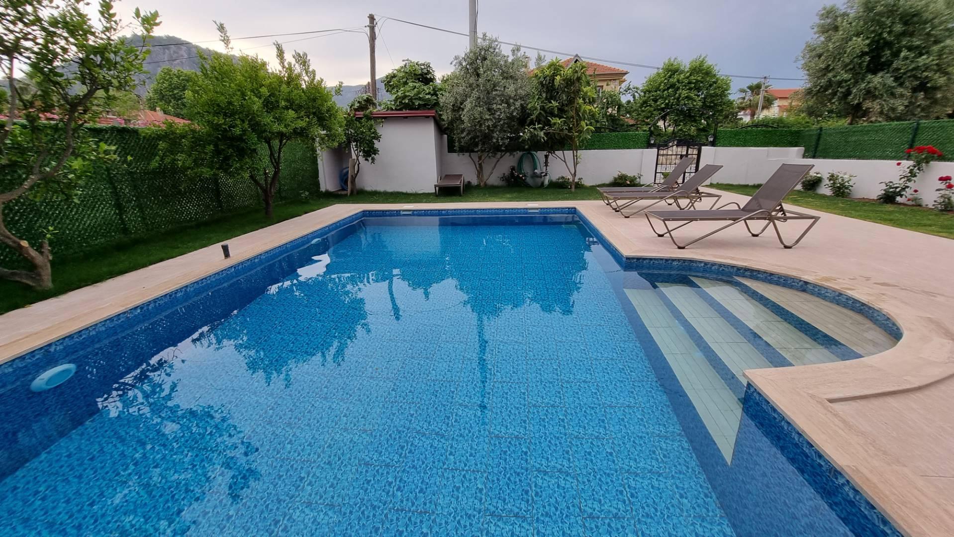 Muğla Ortaca'da Özel Havuzlu, Ailelere Uygun, 4+1 Villa-27662