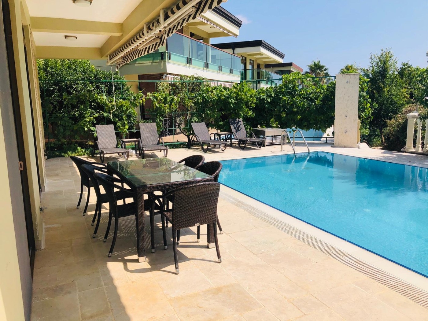 Alanya Kargıcak'ta Ücretsiz Aquapark'a Sahip, Özel Havuzlu, Lüks Villa