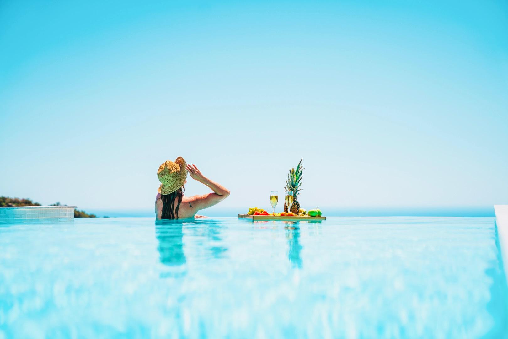 Kalkan Kördere'de Eşsiz Deniz Manzaralı, Özel Havuzlu, 6 Kişilik Villa-27395