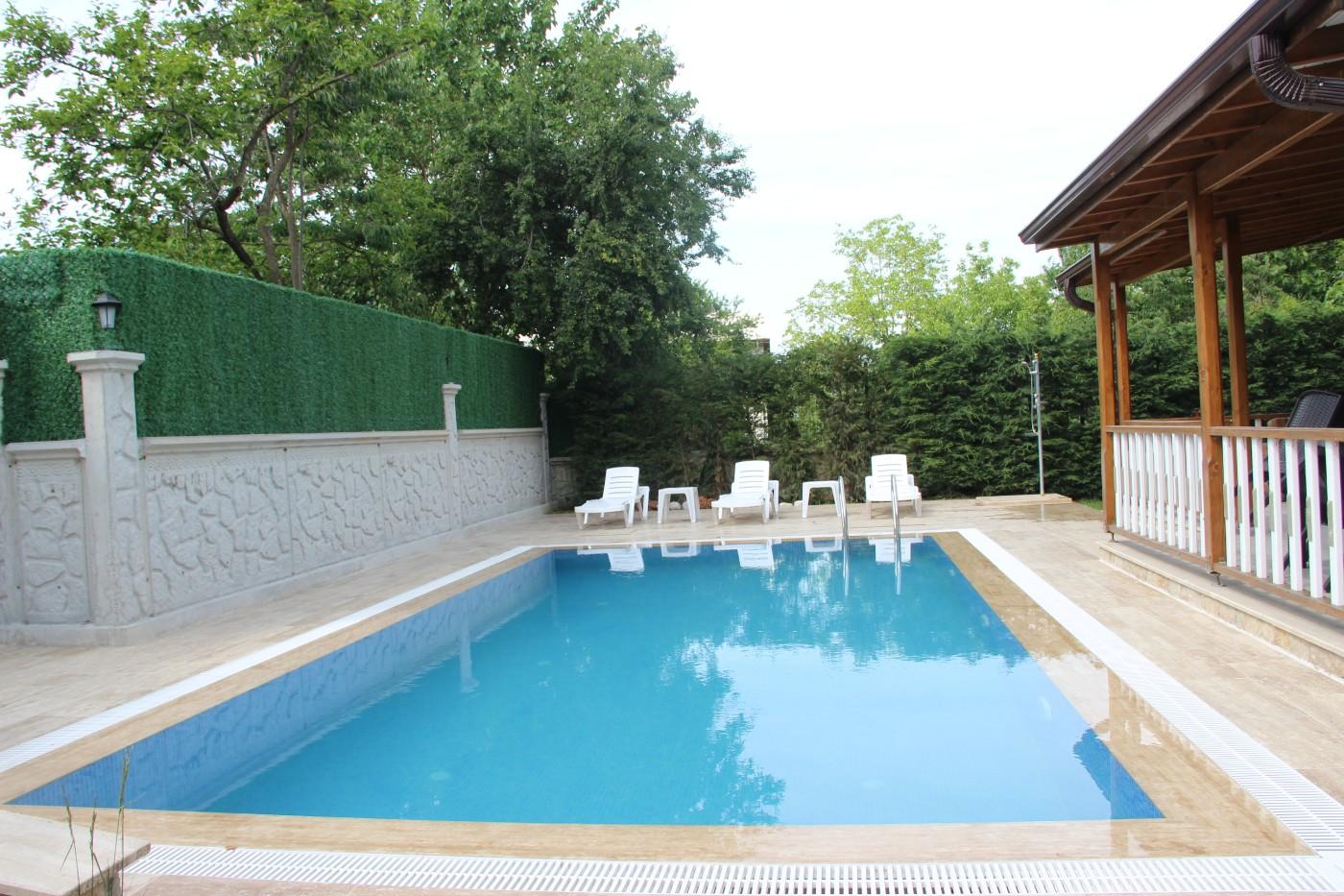 Sapanca'da Yeşillikler İçerisinde, Özel Havuzlu, 10 Kişilik Villa-14963