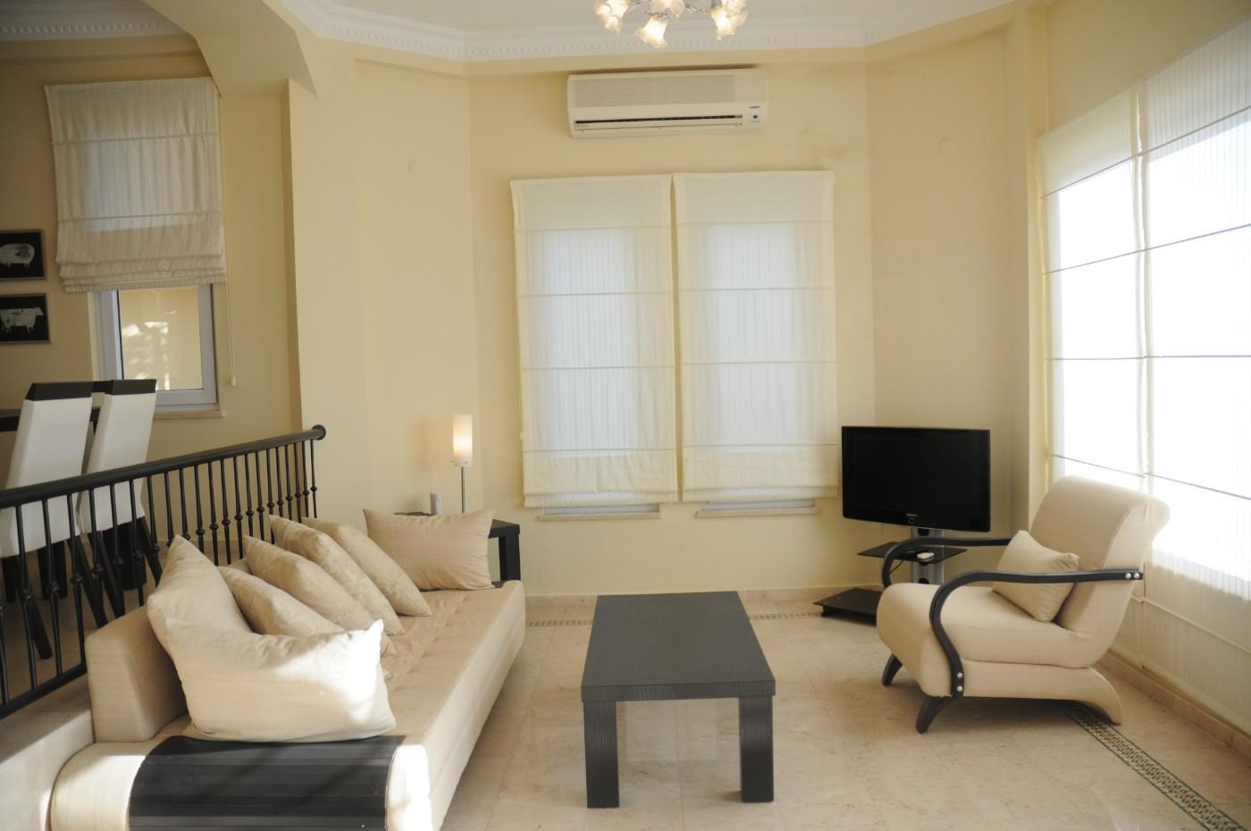 Antalya Alanya'da Muhteşem Konforlu, Ücretsiz Aquaparklı, Şık Villa-14198