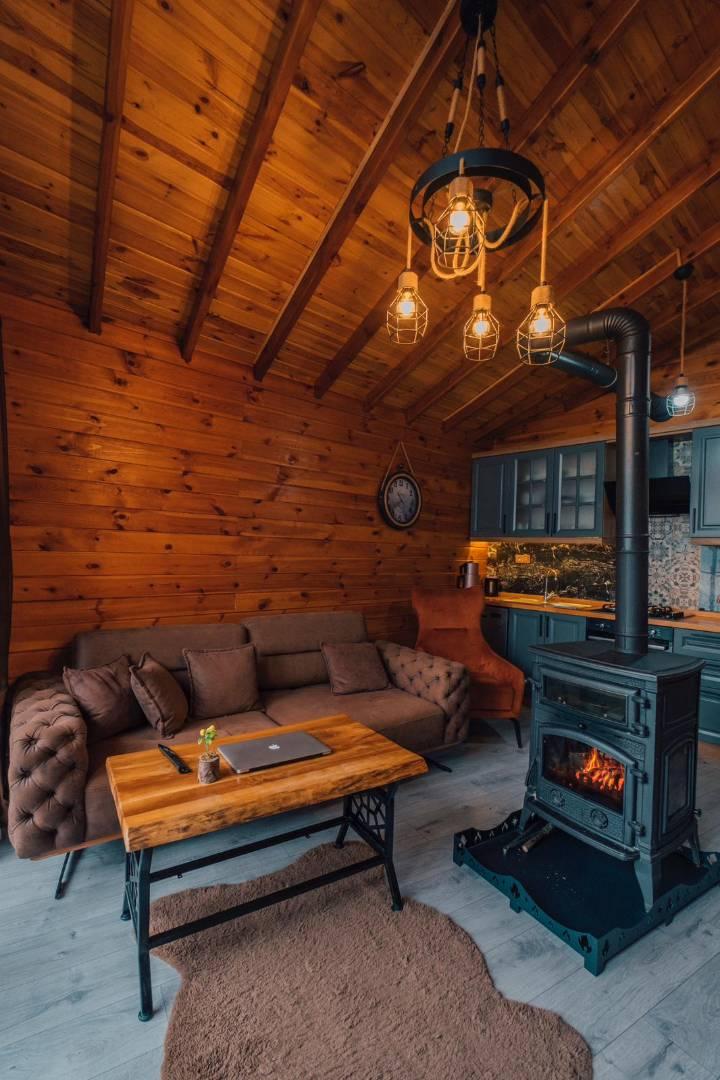 Sapanca Kırkpınar'da Göl Manzaralı, Jakuzili, Tatil Evi-20436