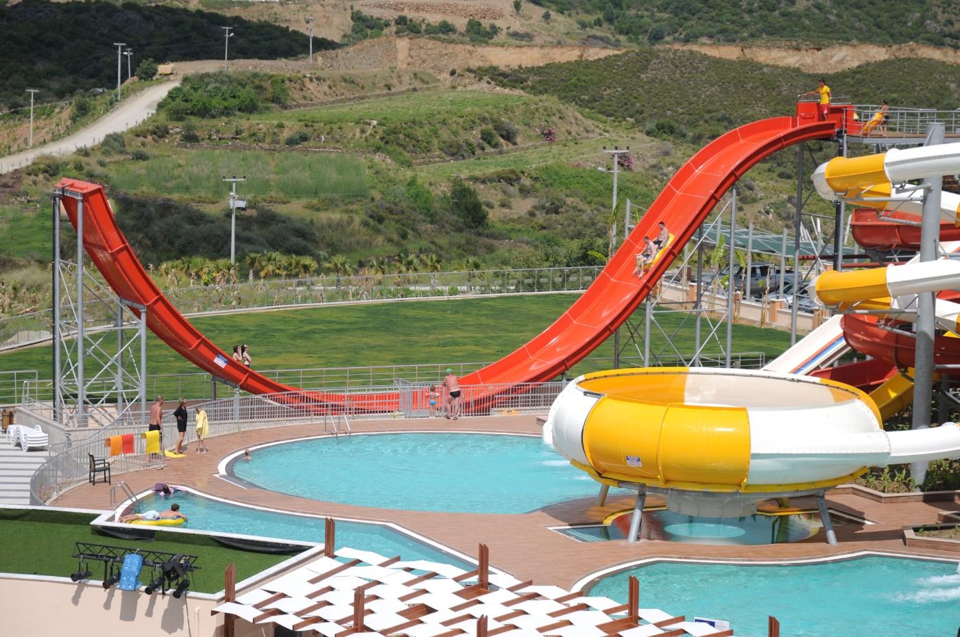 Antalya Alanya'da Ücretsiz Aqua Park Kullanımına Sahip, Lüks Tatil Evi-14210