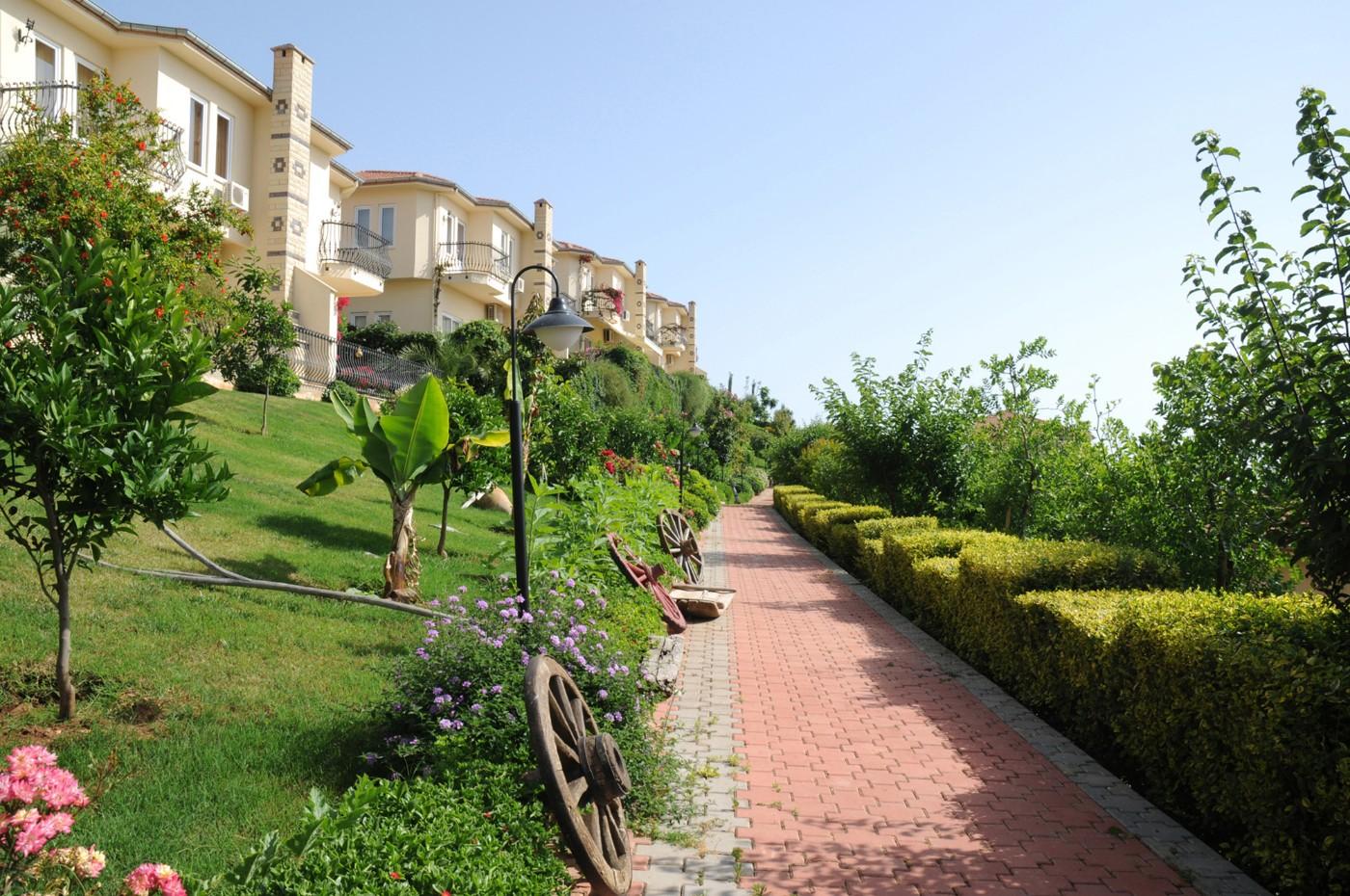 Alanya Kargıcak'ta Havuzlu, Ücretsiz Aquaparklı, Lüks Tatil Evi-14262