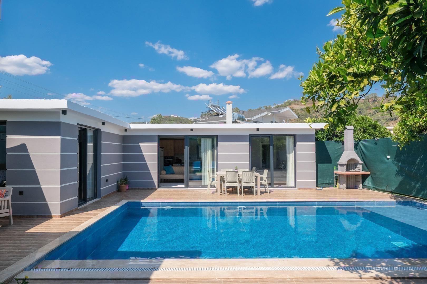 Fethiye Yanıklar'da Doğa İçerisinde, Özel Havuzlu, Yazlık Villa-28143
