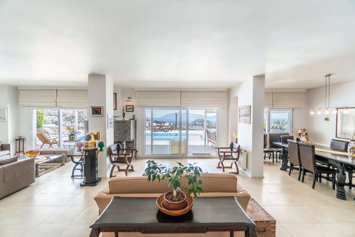 Muğla Bodrum'da Özel Havuzlu, Deniz Manzaralı, Lüks Villa-21875