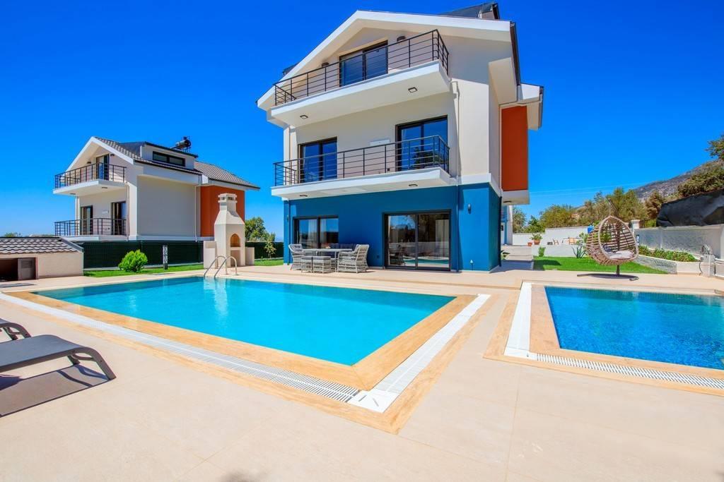 Fethiye Ölüdeniz'de Doğa İçerisinde, Özel Havuzlu, Jakuzili Villa-29177