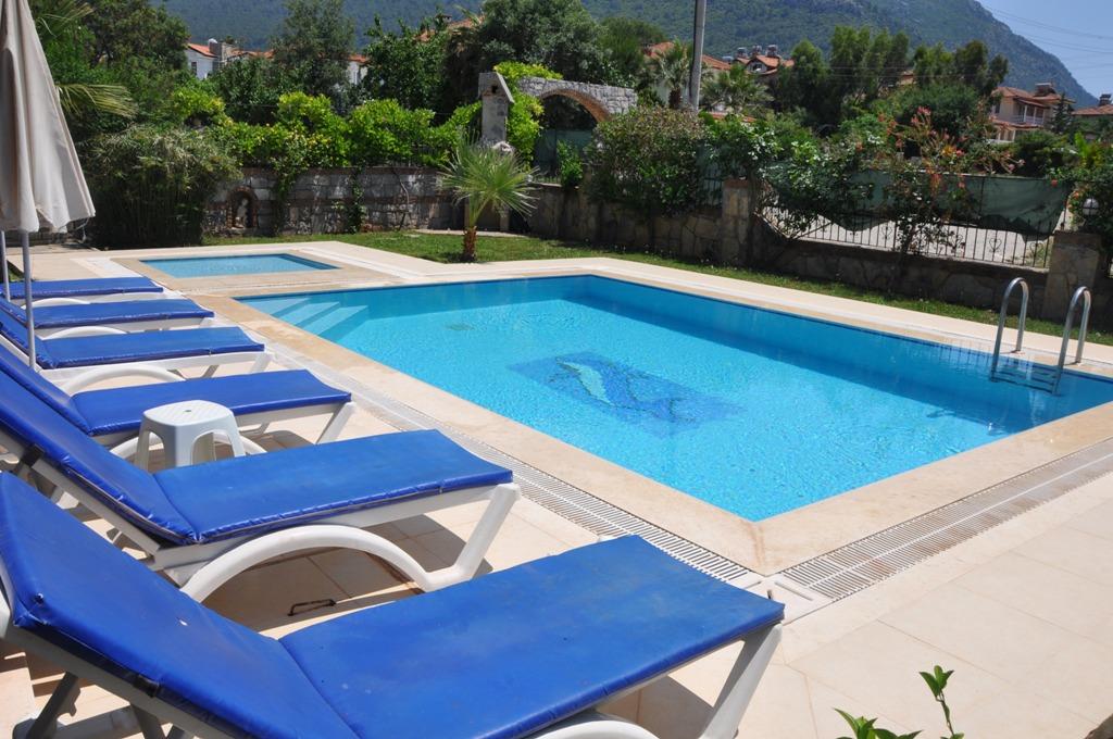 Fethiye Ölüdeniz'de Geniş Ailelere Uygun, Özel Havuzlu, Estetik Villa-24722